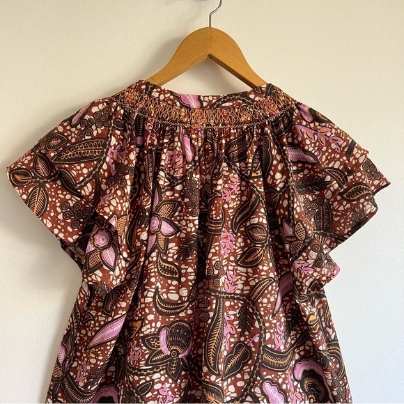 Xirena Sumer Blouse in Earth Batik - Picture 14 of 16
